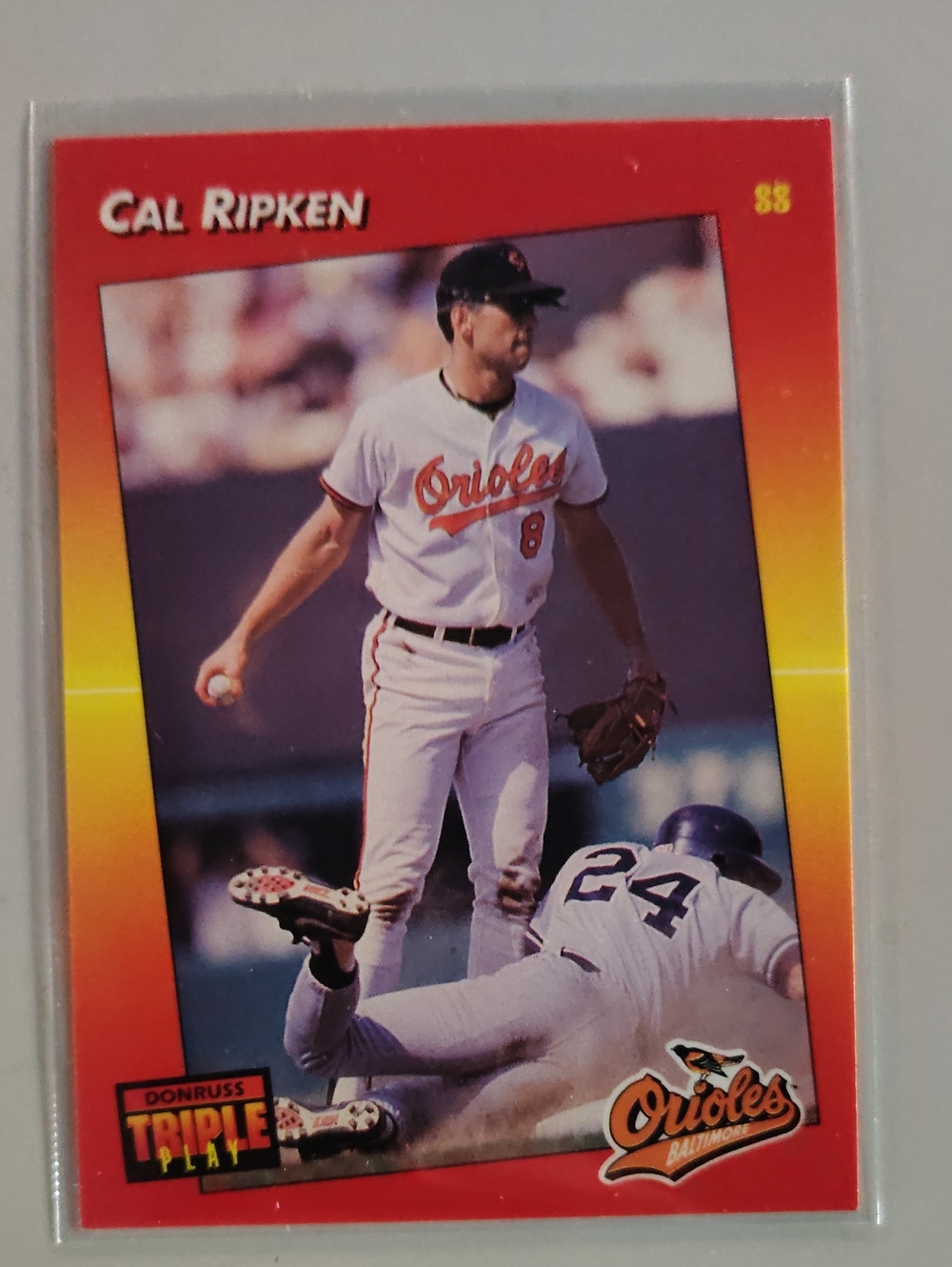 Cal Ripken 1992 Donruss Triple Play #199 Baseball Card